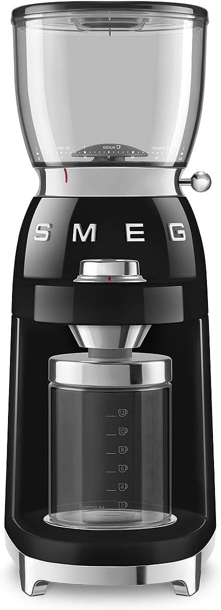 Smeg Backofen, 1800 W, Schwarz/Silber, COF01PGEU, Dampf-Kombi, 10 Kochfunktionen, 33 automatische Rezepte, abnehmbarer Tank