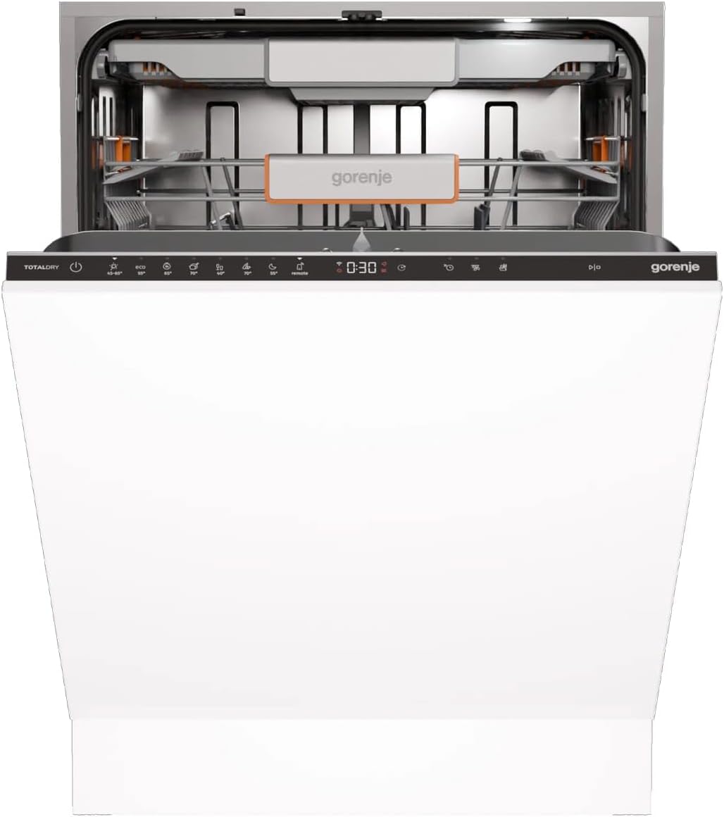 Gorenje Geschirrspüler, Weiß, GV693A65AD Vollintegrierbarer Einbau