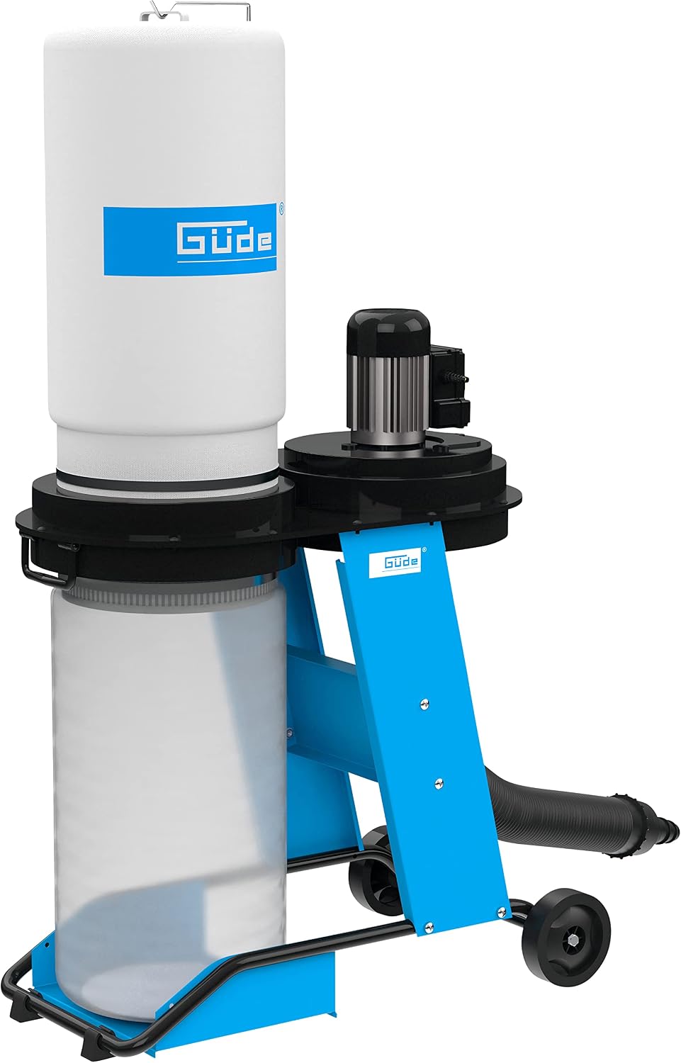 Güde Dunstabzugshaube, 1150 m, 100 mm, 550 W, 65 l, Blau/Schwarz/Weiß, Absauganlage GAA 65.1 (, Luftleistung ³/h