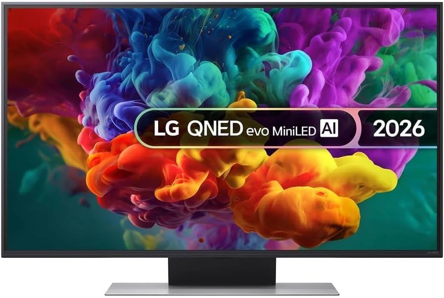 LG Fernseher, 75 Zoll, 175 cm, Schwarz, Smart TV, 75QNED86B6B TV , 4K QNED EVO MiniLED, Smart TV, WebOS 26, Prozessor α8 AI Gen3