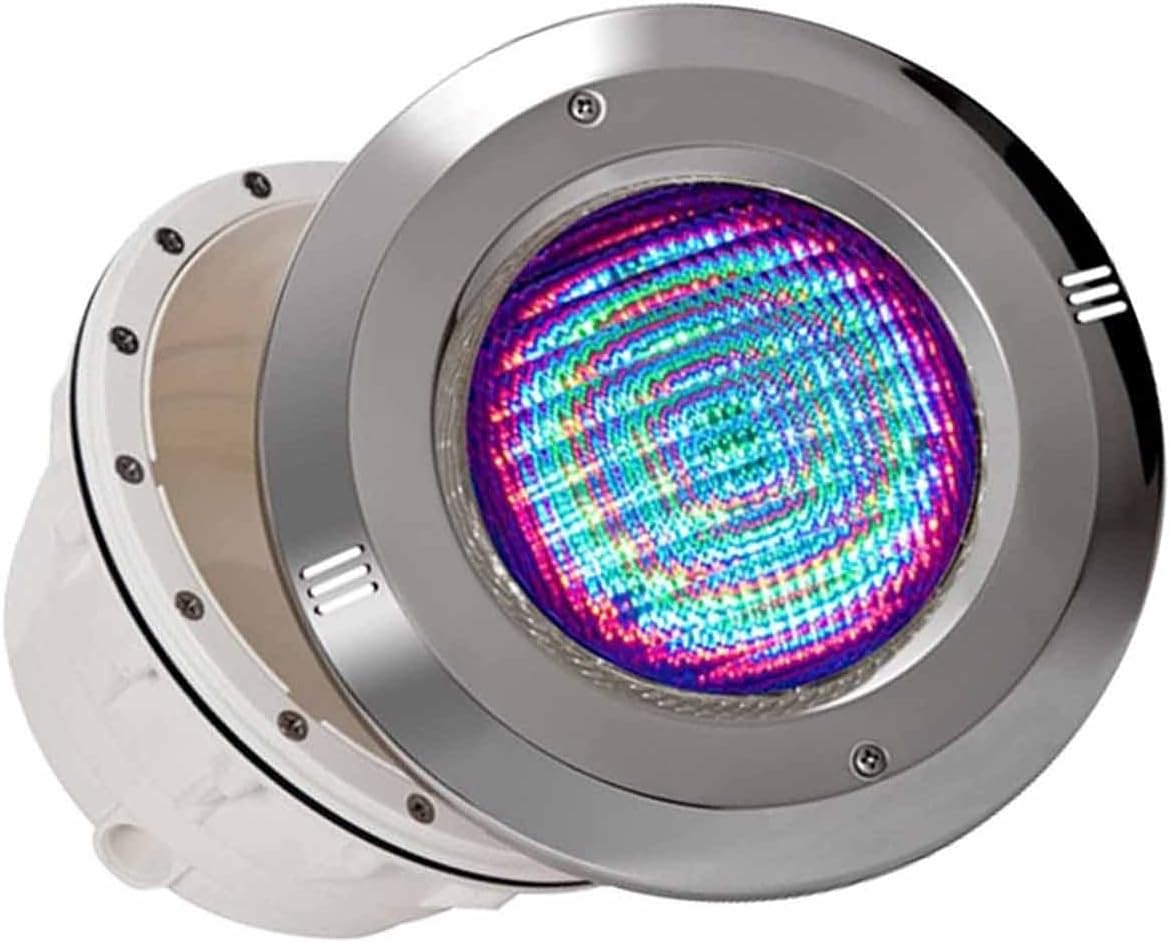 GUODDM Beleuchtung, 6 W, 9 W, 12 W, 15 W, 18 W, 24 W, 12 V, 24 W, Weiß, Eingebettet Pool Scheinwerfer - Ringbrunnenlicht