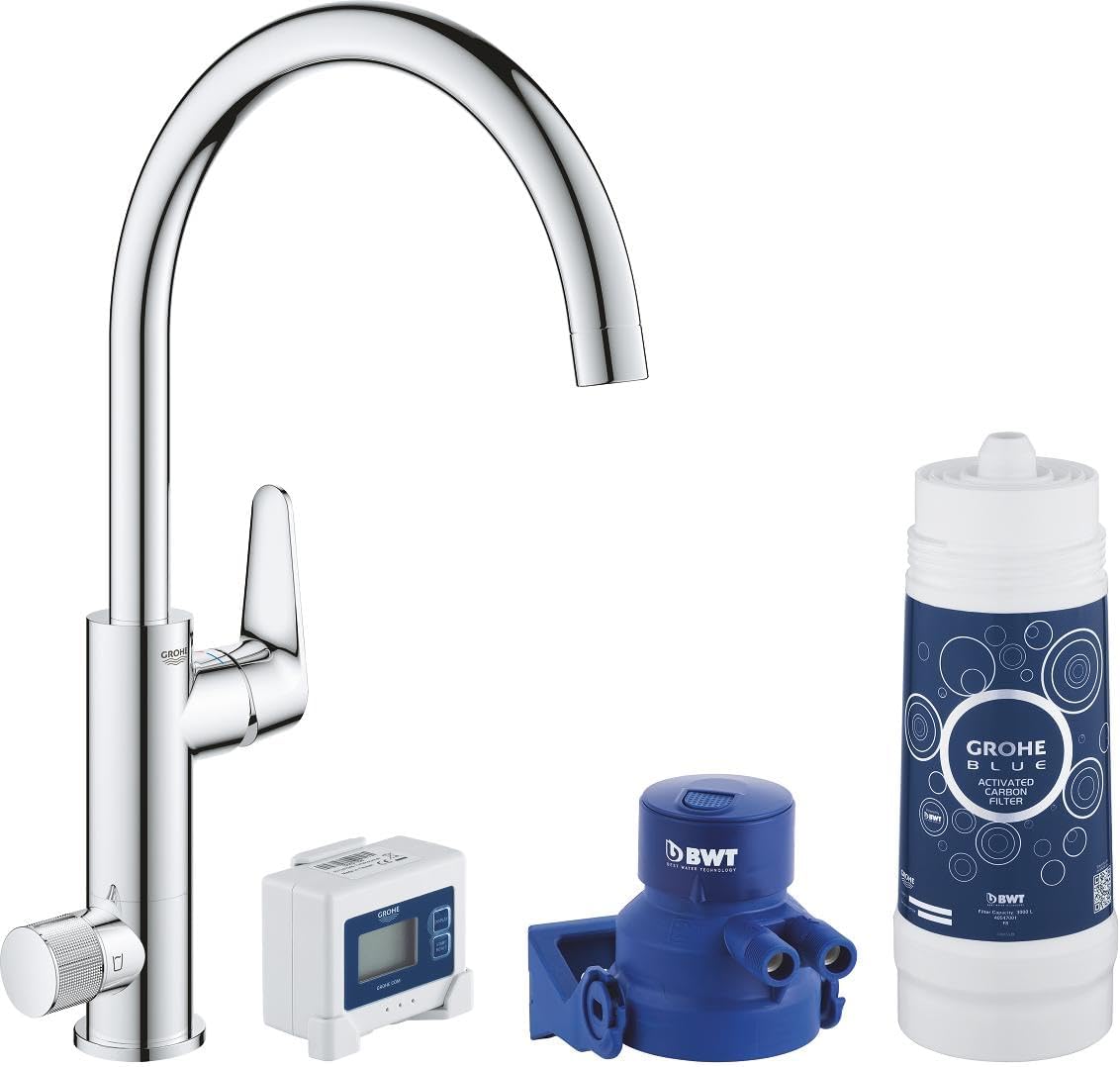 GROHE Blue Home - Kühler (180 Watt Kühleinheit, mit Bluetooth 4.0* und WIFI Datenkommunikation, für GROHE Blue Filter S-Size), 40711001