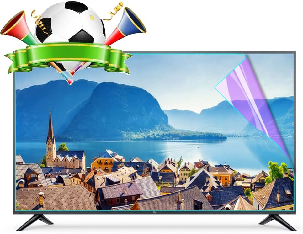 AIZYR Fernseher, Blau, Anti Blue Light TV Screen Protector Matte Anti-Glare/Anti, Schutz vor Strahlung, Keine Blase