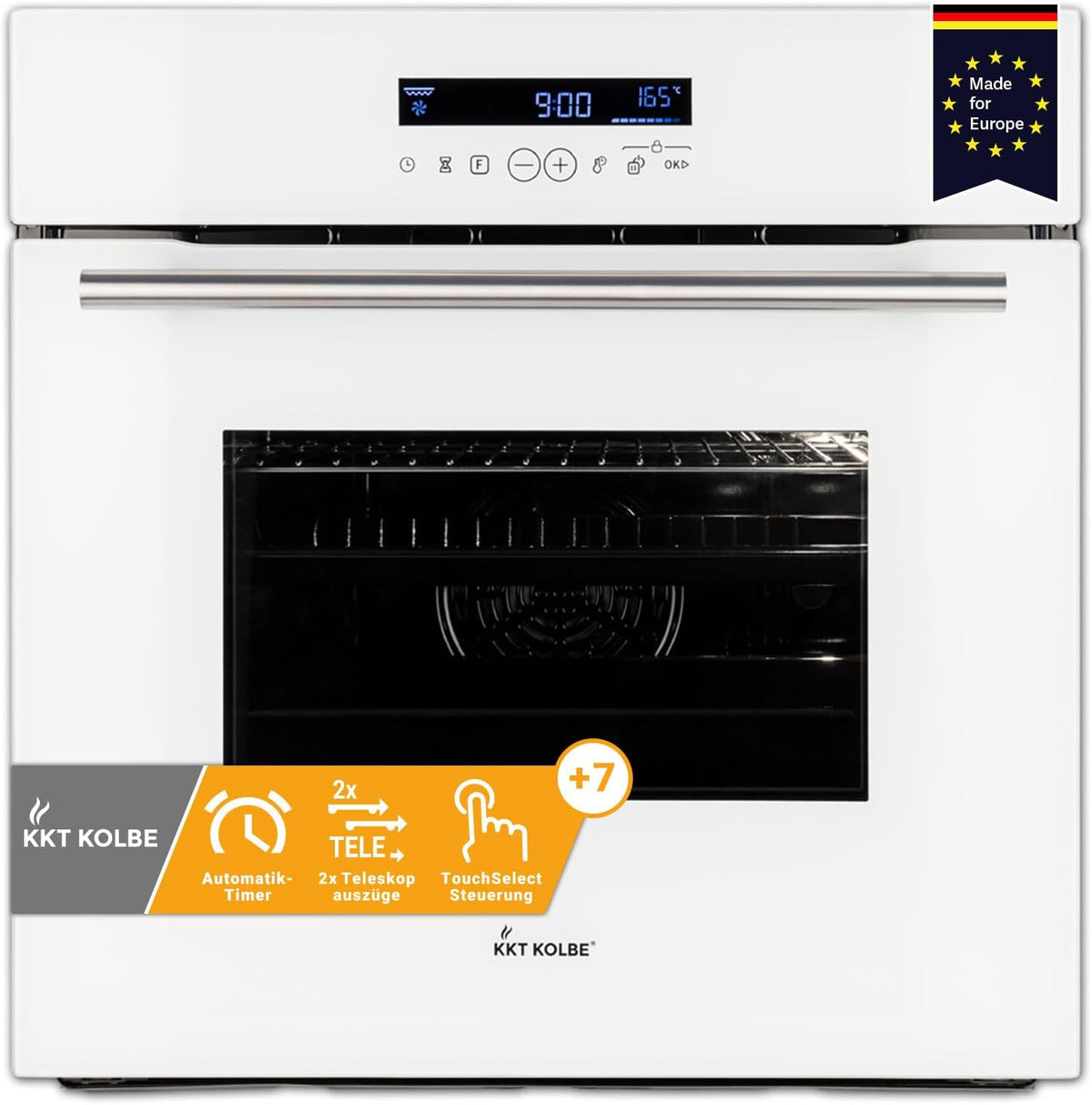 KKT Backofen, 60 cm, Weiß, KOLBE