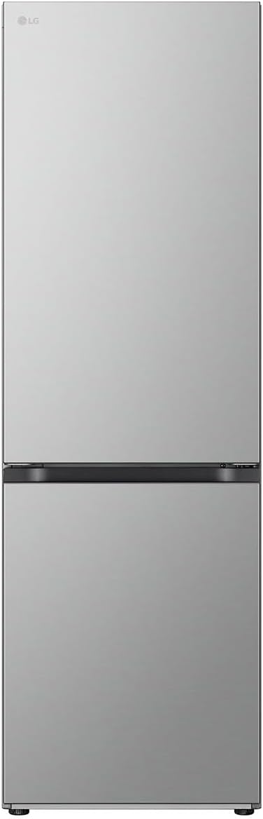 LG Kühl-Gefrierkombination, 186 cm, 344 L, Silber, GBV3100APY, Gesamtvolumen, Energieklasse A, Total No Frost, LINEARCooling