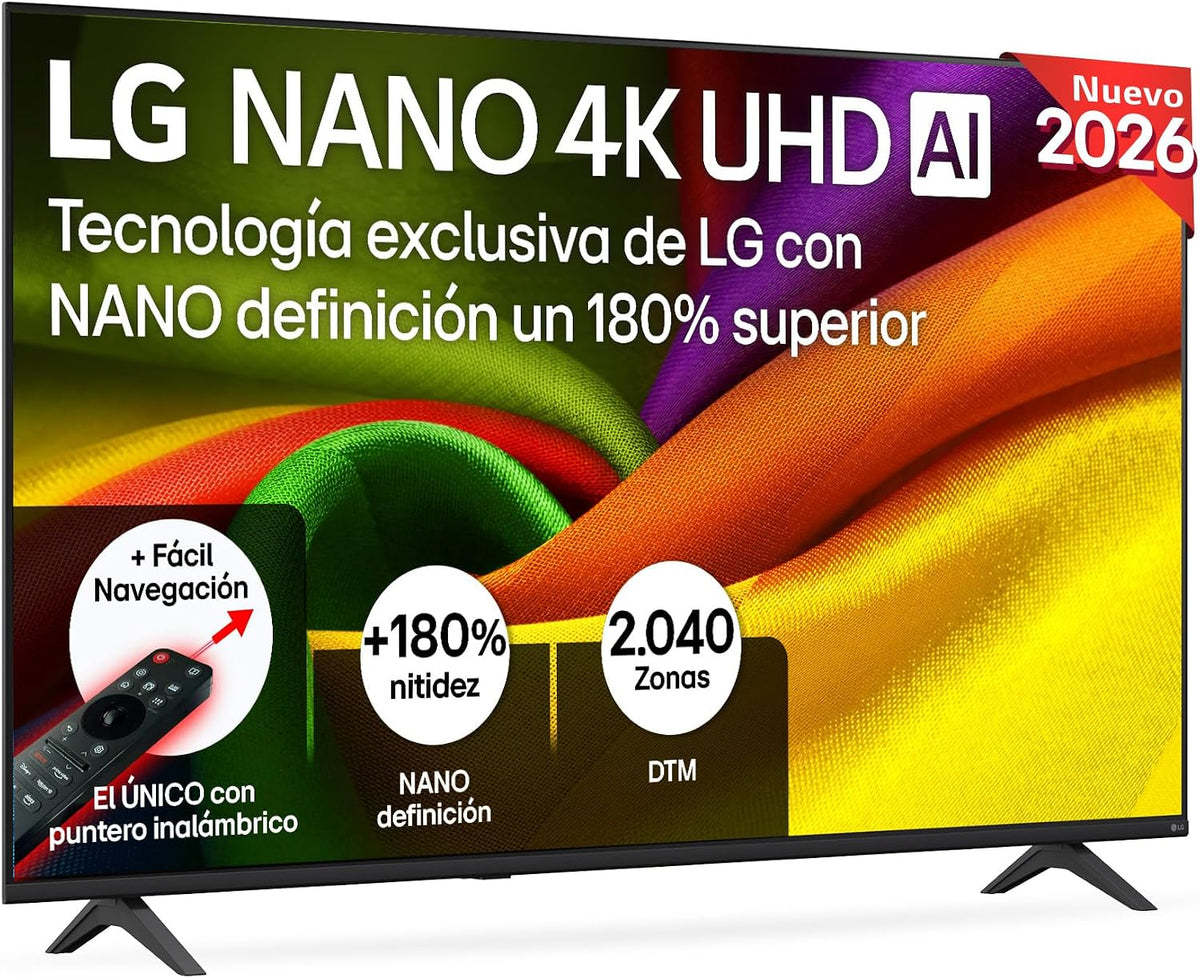 LG Fernseher, Schwarz, Smart TV, 65NU900B6LA.AEU 65' 4K UHD NanoCell Smart-TV webOS
