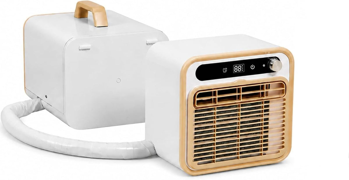 Mobiles Klimagerät, ≤42 dB, BTU, 1 m, Schwarz, 5000 Raumklimageräte, tragbare Klimageräte
