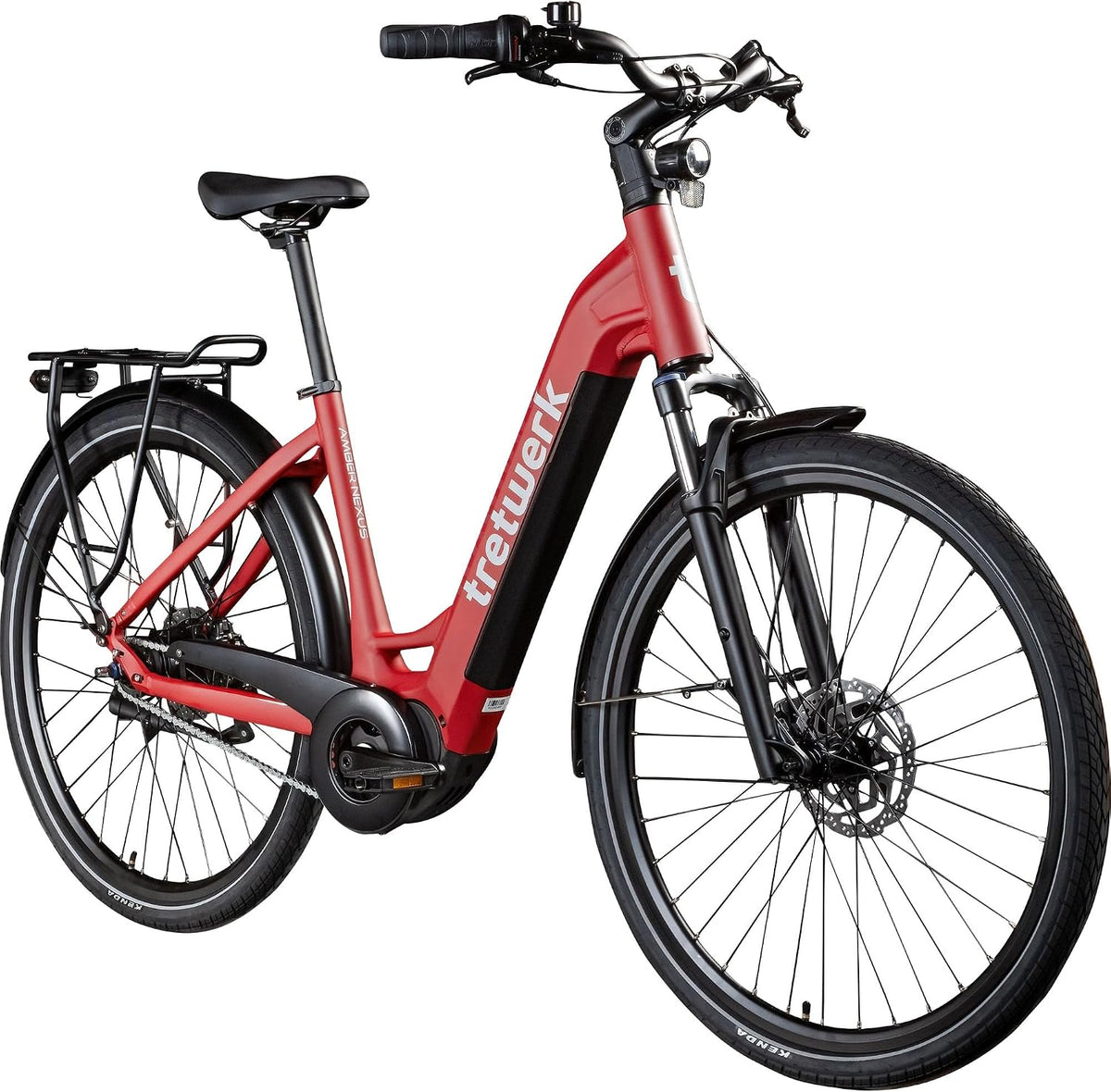 tretwerk DIREKT gute Räder E-Bike, 28 Zoll, 522 Wh, 250 W, 36 V, Mehrfarbig, Damen City Bike - Amber Nexus - Pedelec Damenfahrrad