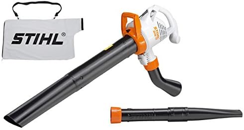 Stihl Laubbläser, Weiß/Schwarz/Orange, Elektro Saughäcksler SHE 71