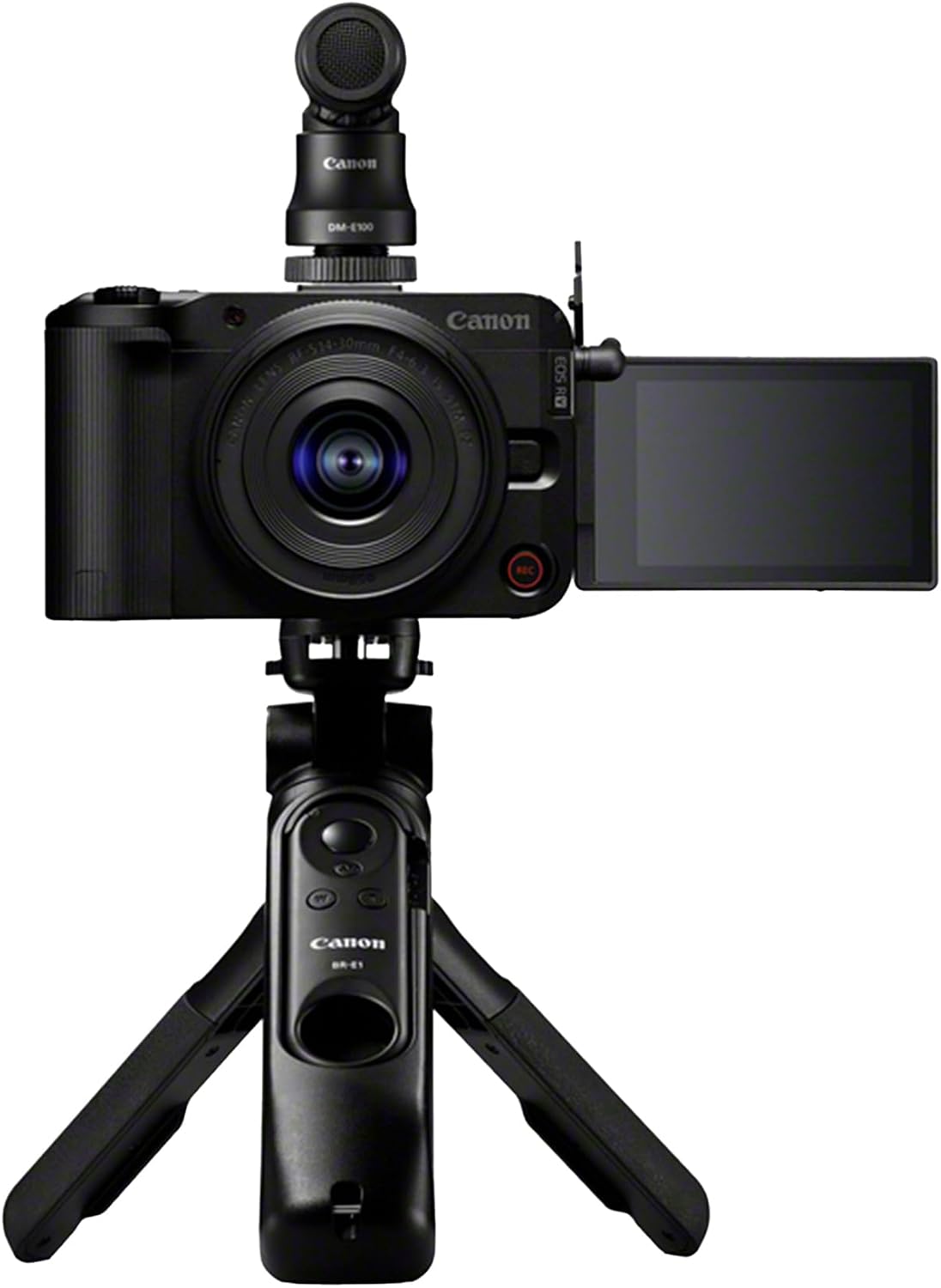 Canon Kamera, Mehrfarbig, EOS R50 V Content Creator Kit, Vlog-, kompatibel mit RF-Objektiven