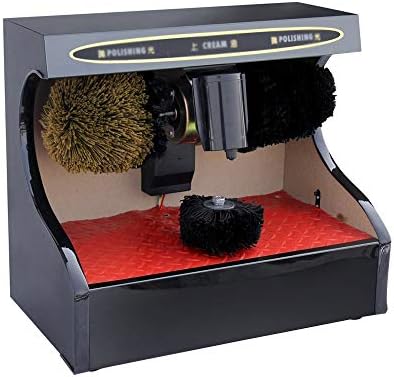 YANYUESHOP Monitor, Grau, Schuhputzmaschine, automatische Induktions-Schuhputzmaschine vom Bodentyp