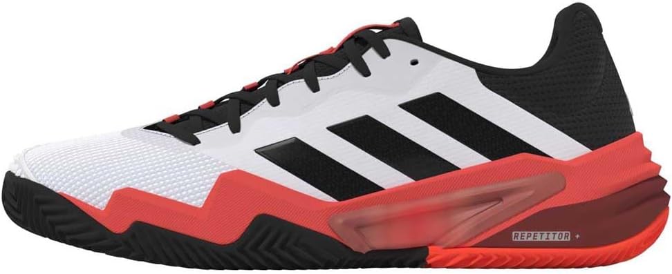 adidas Audiogerät, Schwarz/Rot, Barricade 13 Clay Tennisschuhe Herren - 40 2/3