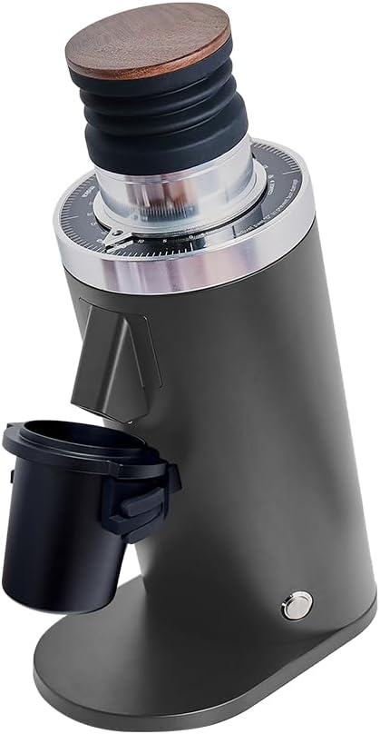 ROASTLY MUNICH Kaffeemaschine, Grau, DF64 Kaffeemühle Gen 2 II V2.5, Elektrische Einzeldosis-Kaffeemühle, Nahezu Retentionsfrei
