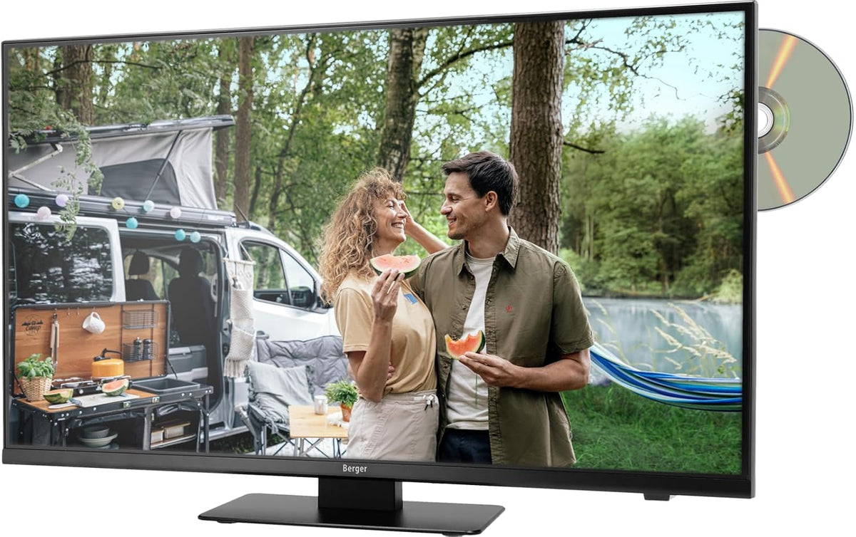 BERGER Fernseher, Schwarz, Smart TV, Advanteq Smart TV