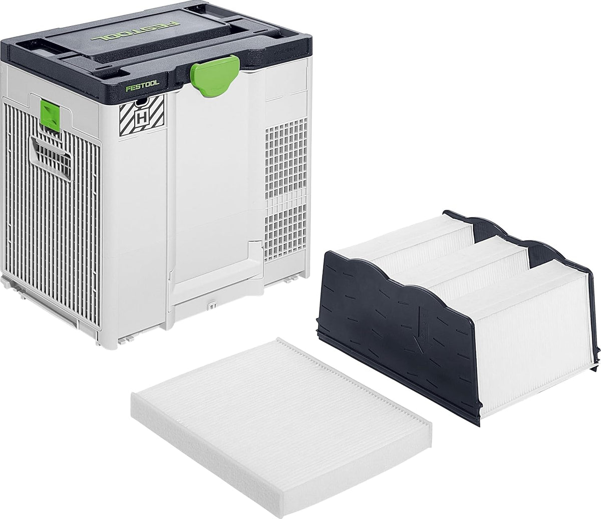 Festool Dunstabzugshaube, Weiß/Schwarz/Grün, Luftreiniger SYS-AIR H