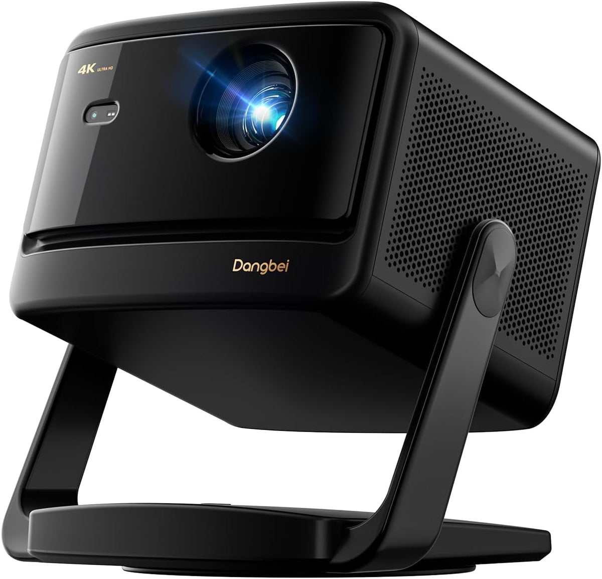 Dangbei Beamer, Schwarz, DBOX02 Pro 4K mit Google TV & Netflix, 2000 ISO Lumen, HDR10+, Dolby Audio, 3D Ready, Auto Keystone/Fokus