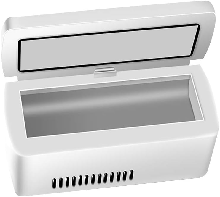 Kühlbox Kühlschrank, Außenmaße: 207 x 94 x 91 mm., Weiß, Für Insulin - Tragbarer Intelligenter Auto, Hd-Led-Anzeige
