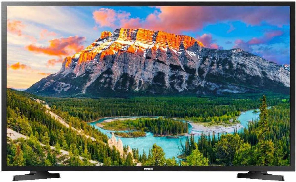 Samsung Fernseher, 32 Zoll, 80 cm, Schwarz, Smart TV, N5375 LED (Full HD, Triple Tuner, Smart TV) [Modelljahr 2019]